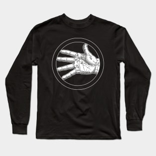 The Hand of Palmistry, Agrippa, alchemy, chiromancy, Long Sleeve T-Shirt